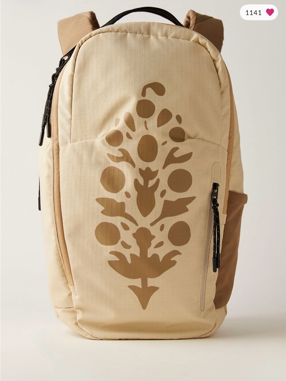 Free People FP Movement Rainier Ripstop Backpack in Sand